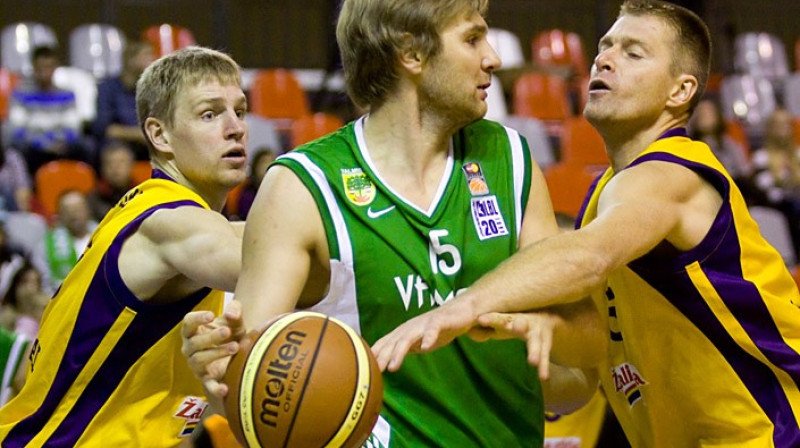 Centra spēlētājs Kaspars Cipruss
Foto: Jānis Priedītis