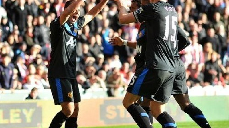 "United" priecājas
Foto: EMPICS Sport/Scanpix