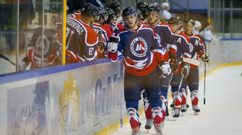 "Liepājas Metalurga" hokejisti
Foto: Aigars Prūsis, Sportacentrs.com