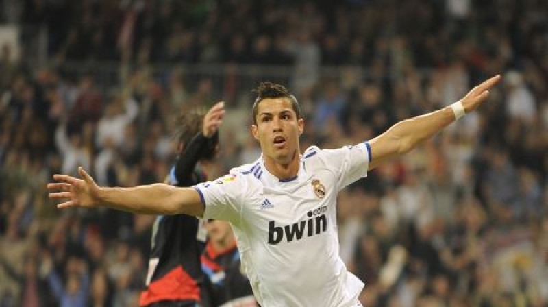 Cik tālu aizlidos Krištianu Ronaldu un Madrides ''Real'' Karaļa kausa izcīņā?
Foto: AFP/Scanpix