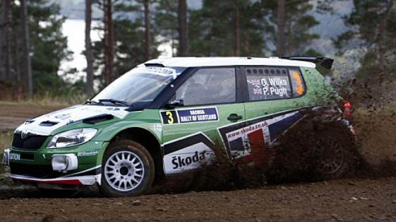Gajs Vilkss Skotijas IRC rallijā
Foto: ircseries.com