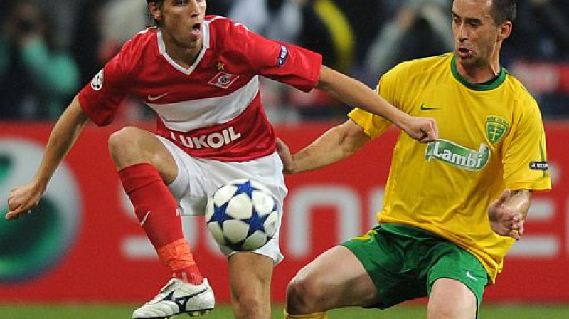 Dmitrijs Kombarovs ar bumbu
Foto: AFP/Scanpix