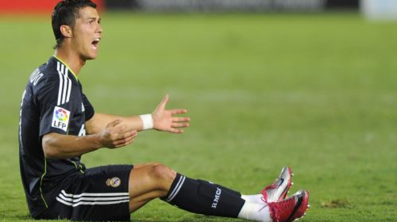 Krištianu Ronaldu ("Real Madrid") laukumā pavadīja 70 minūtes un nodemonstrēja ļoti labu sniegumu
Foto: AFP/ Scanpix