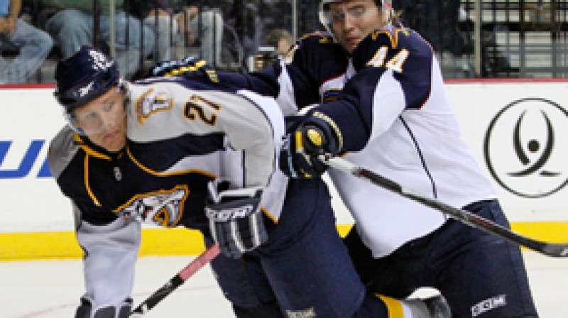 Patriks Hornkvists un Artūrs Kulda
Foto: AP/Scanpix