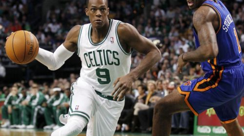 Reižons Rondo spēlē pret ''Knicks'' bija neapturams
Foto: AP/Scanpix