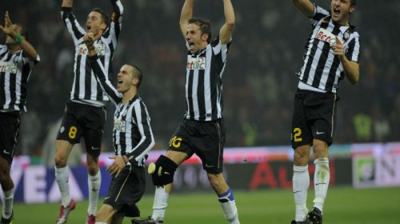 "Juventus'' futbolistu prieki
Foto: AFP/Scanpix