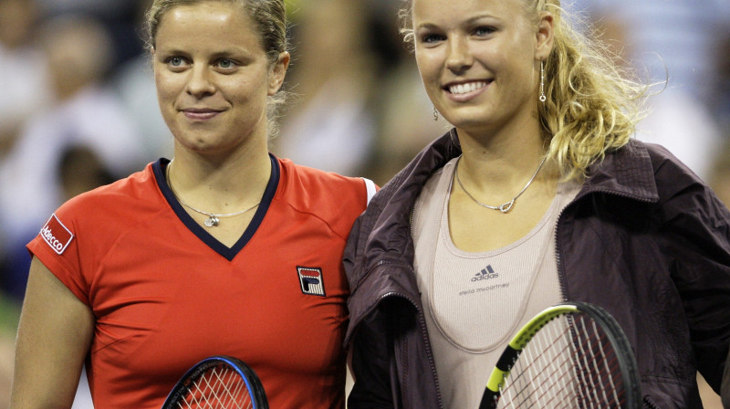 Kima Klijstersa vai Karolīna Vozņacki?
Foto: AP/Scanpix