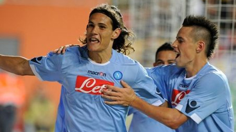 Edinsons Kavani un Mareks Hamšiks
Foto: AP/Scanpix