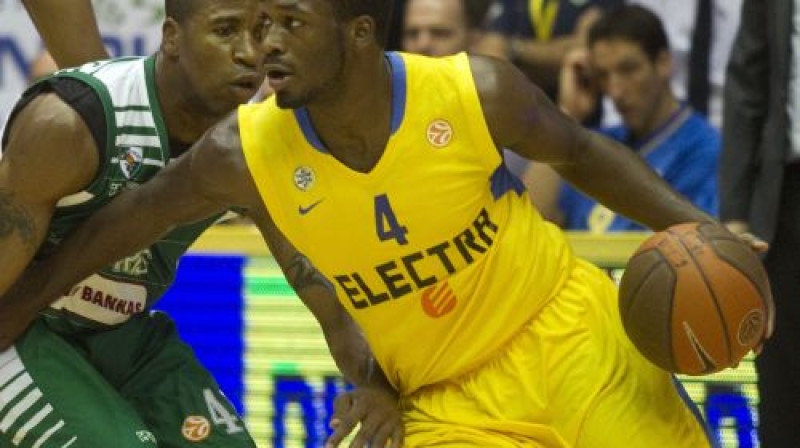 Džeremijs Pargo (ar bumbu) 
Foto: AFP/Scanpix