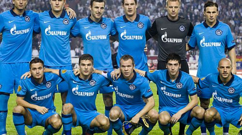 "Zenit" futbolisti
Foto: AFP/Scanpix