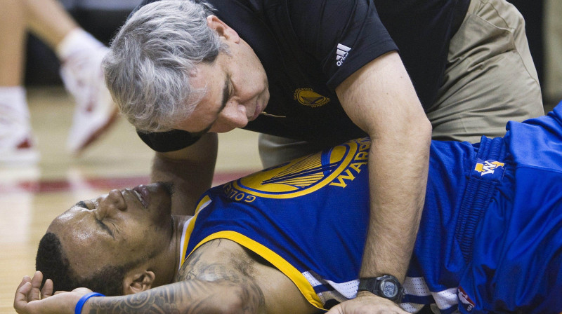Monta Eliss "Warriors" trenera uzraudzībā 
Foto: AP/Scanpix