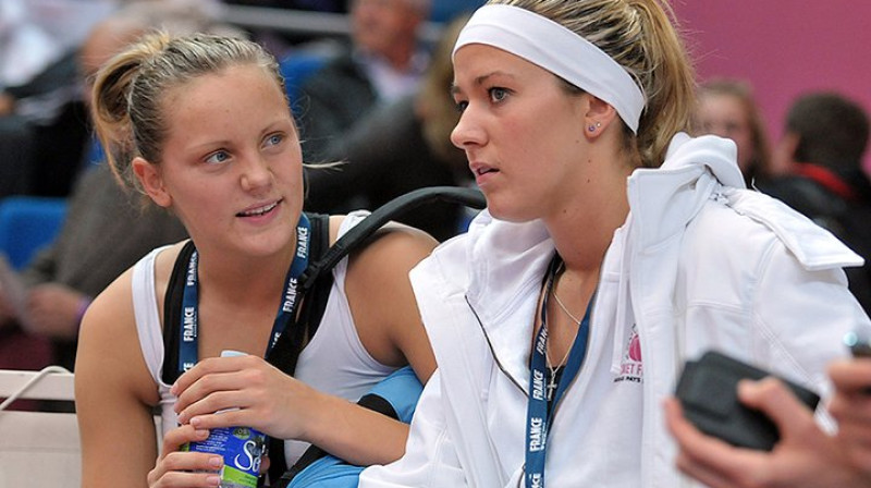 Sabīne Niedola un Aija Putniņa
Foto: Romain Chaib, Ladyhoop.com