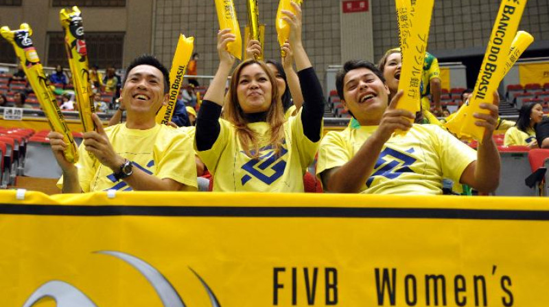 Brazīlijas izlases līdzutēji
Foto: fivb.com
