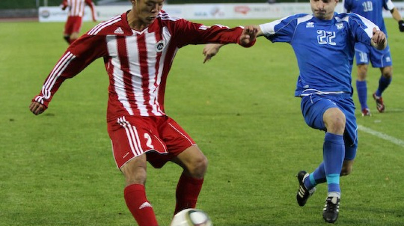 Takafumi Akahoši (no kreisās)
Foto: Mārtiņš Sīlis