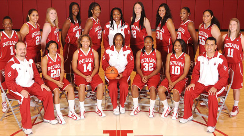 "Indiana University Hoosiers" un Kristiāna Štauere #12
Foto: "Hoosiers"