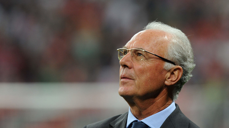 Vācijas lepnums Francs Bekenbauers
Foto: AFP