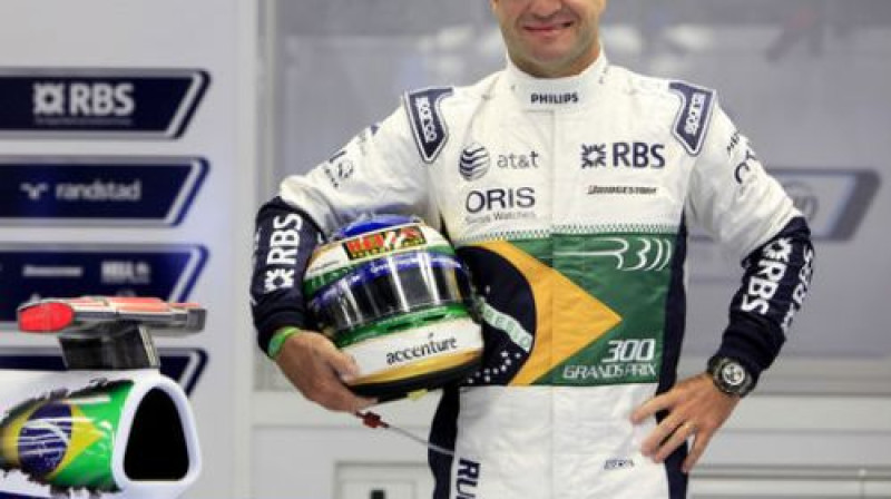 Rubenss Barikello šogad aizvadīja savas 300. sacīkstes F1
Foto: www.attwilliams.com