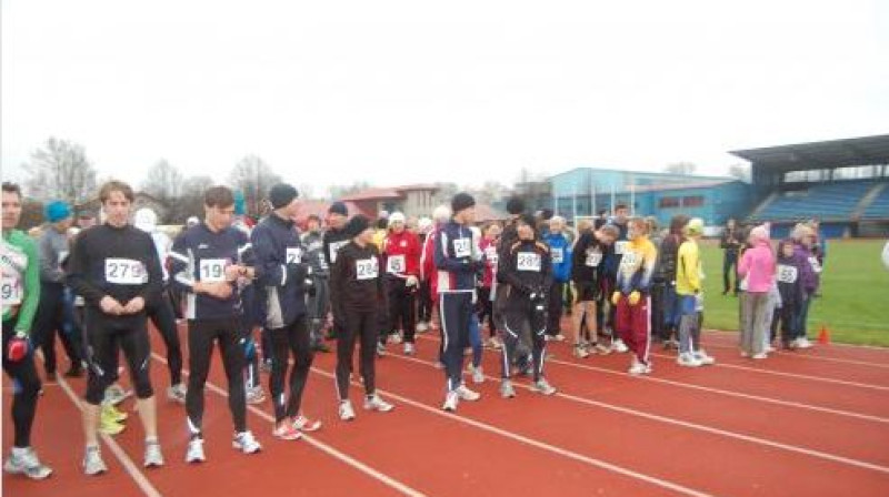 Skrējiena starts
Foto : maratonaklubs.lv