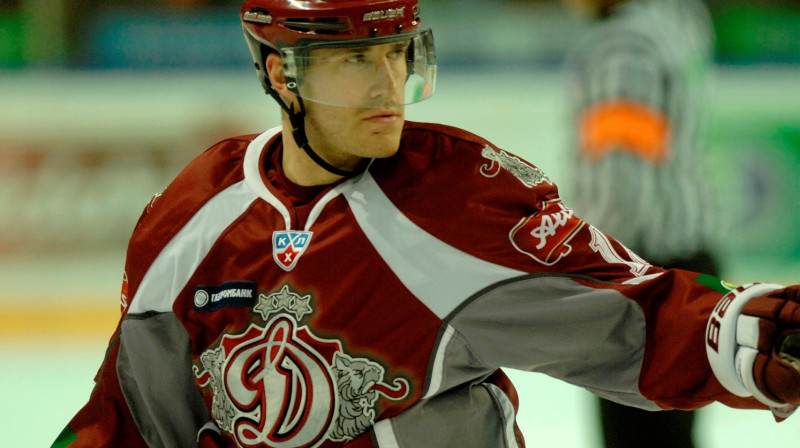Mārtiņš Karsums guva vienīgos ''Dinamo'' vārtus
Foto: Romāns Kokšarovs, Sporta Avīze, f64
