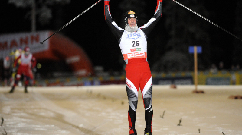Teicamais slēpojums nodrošinājis Gotvaldam uzvaru.
Foto:AFP