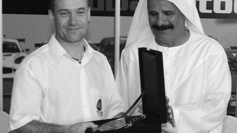 Paskāls Grožāns (pa kreisi)
Foto: www.dubaiautodrome.com
