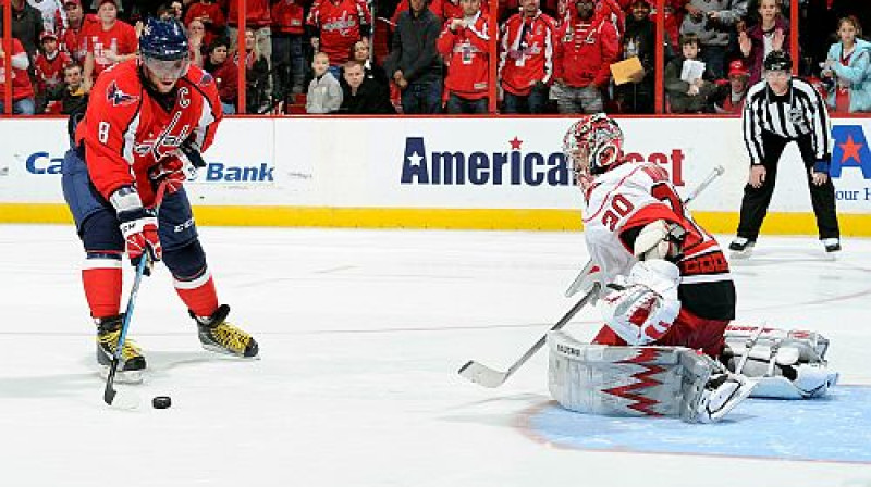 Aleksandrs Ovečkins tūlīt iemetīs
Foto: AFP/Scanpix
