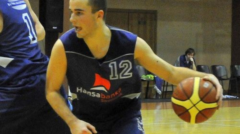Dāvis Zeps sekmēja BK "Saldus" uzvaru ar 21 gūto punktu
Foto: Romualds Vambuts, Sportacentrs.com