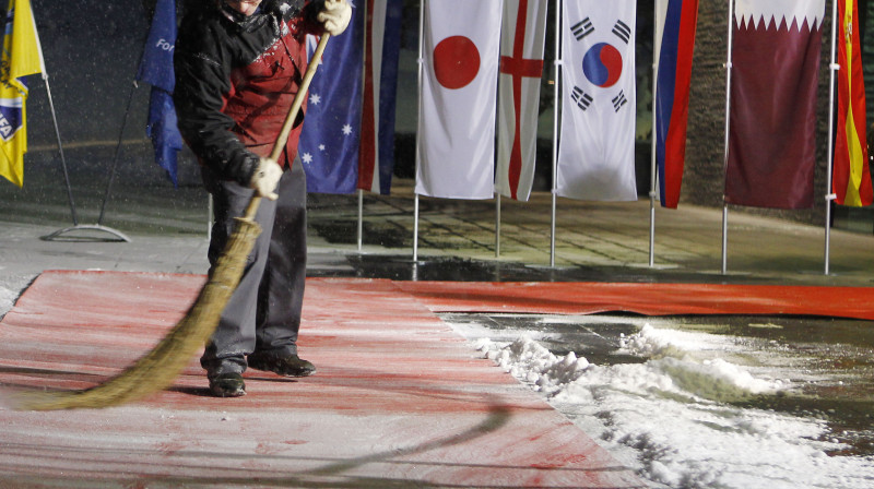 Šovakara futbola pasaules uzmanība būs pievērsta Cīrihei, kur FIFA izvēlēsies 2018. un 2022. gada Pasaules kausa izcīņas rīkotājus
FOTO: AP/"Scanpix"