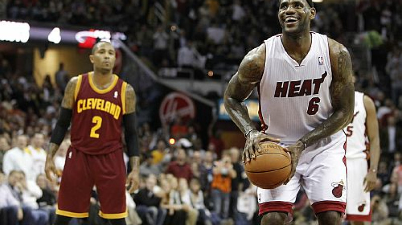 Lebrons Džeimss
Foto: AFP/Scanpix