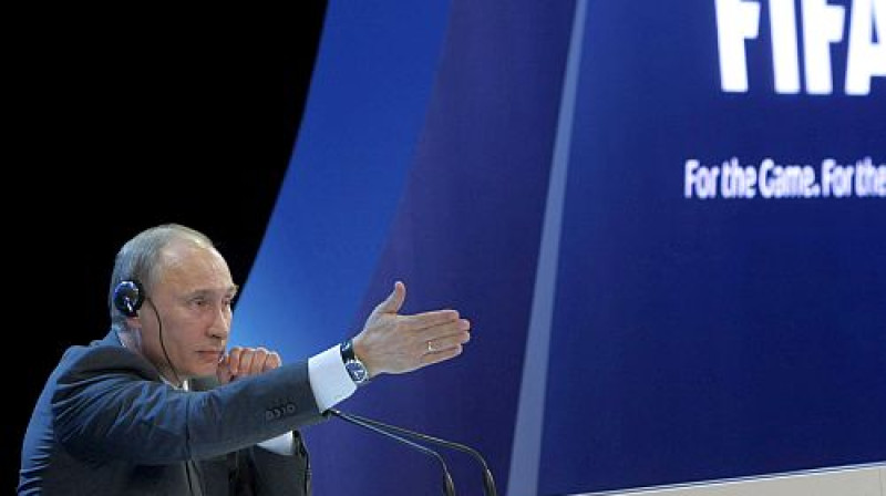 Krievijas premjers Vladimirs Putins
Foto: AFP