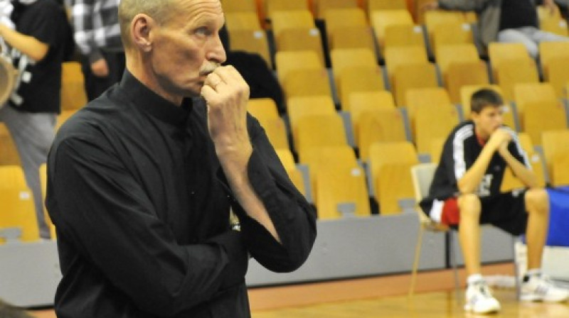 BA "Turība" galvenais treneris Pēteris Višņevics
Foto: Romualds Vambuts, Sportacentrs.com