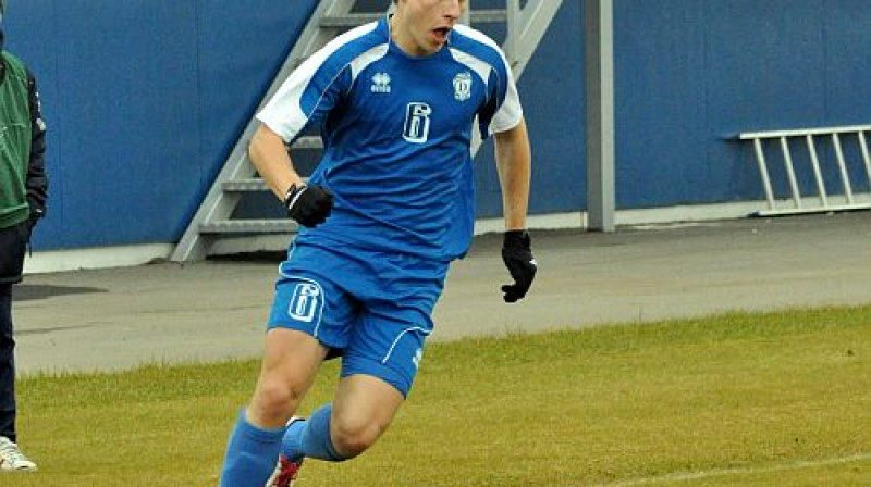 Andrejs Kovaļovs bija viens no retajiem, kurš uz laukuma cīnījās
Foto: Ivars Račko, Sportacentrs.com