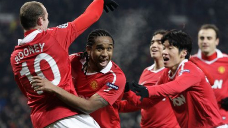 ''Manchester United'' prieki pēc Andersona vārtiem
Foto: AP/Scanpix