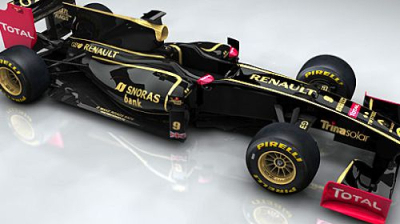 ''Lotus Renault GP'' komandas formula 2011. gada sezonā
Foto: www.autosport.com