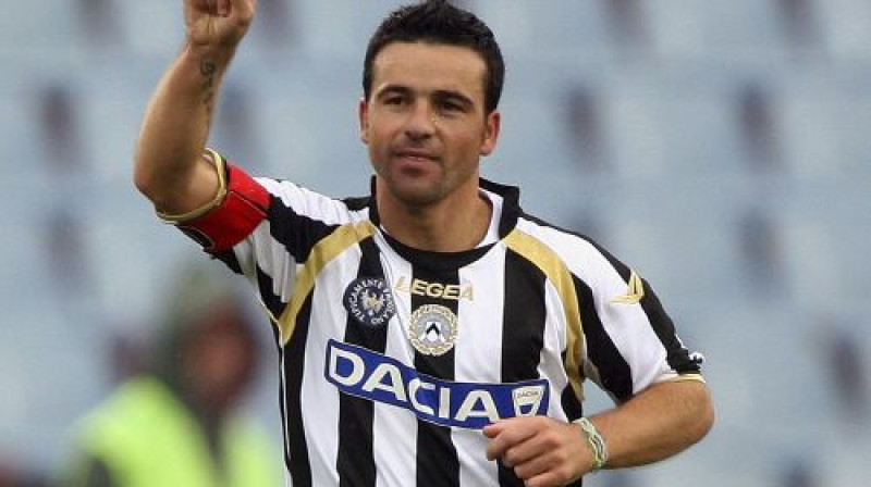 Viens no A Sērijas šīs sezonas labākajiem vārtu guvējiem Antonio di Natale
Foto: AP/Scanpix