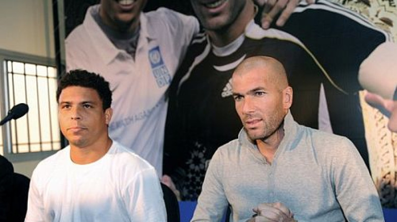 Ronaldo un Zinedins Zidāns
Foto: kickette.com