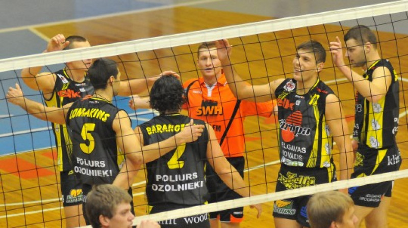 "Poliurs/Ozolnieki" volejbolisti
Foto: Romualds Vambuts, Sportacentrs.com