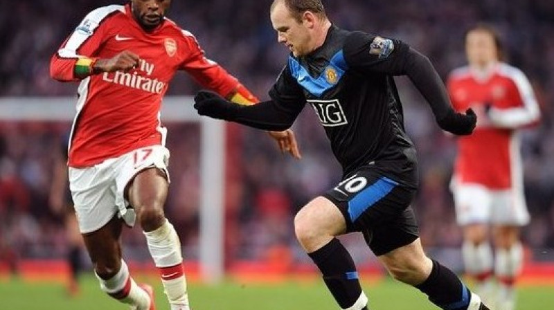 Aleksandrs Songs pret Veinu Rūniju
Foto: EMPICS Sport/Scanpix