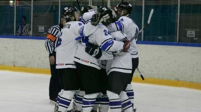Igaunijas U-20 izlase
Foto: iihf.com