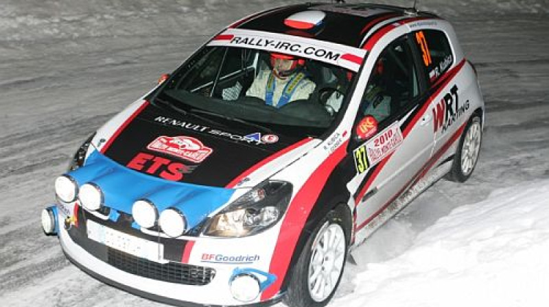 Roberts Kubica šī gada sākumā Montekarlo rallijā
Foto: ircseries.com