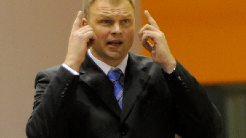 Uvis Helmanis, "Liepāja/Triobet" galvenais treneris
Foto: Romāns Kokšarovs, Sporta Avīze, f64