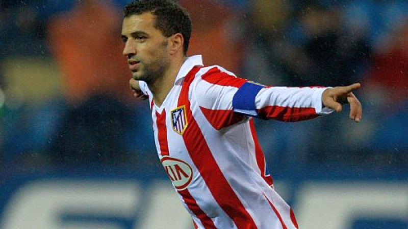 Simau Sabrosa no "Atletico" atvadījās ar vārtu guvumu
Foto: AP/Scanpix