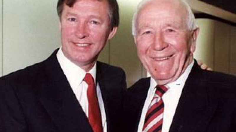 Jaunais Alekss Fērgusons un vecais Mets Basbijs. Pusgadsimtu pie "Manchester United" stūres
FOTO: "bleacherreport.net"