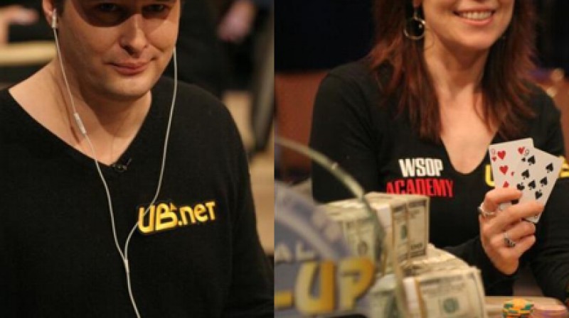 Phil Helmuth & Annie Duke