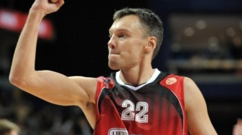 Šarūns Jasikēvičs "Top 16" kārtā pārstāvēs Turcijas klubu "Fenerbahce"
Foto: Kauno Diena