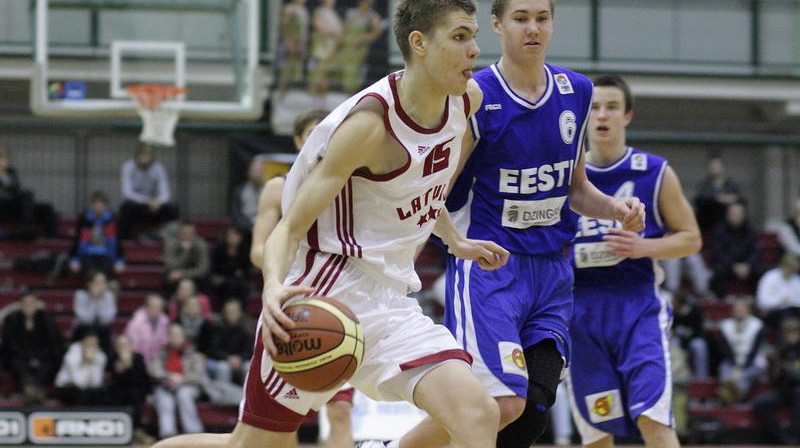 "Reggio Emilia" spēlētājs, DSN audzēknis Ojārs Siliņš
Foto: www.basket.ee