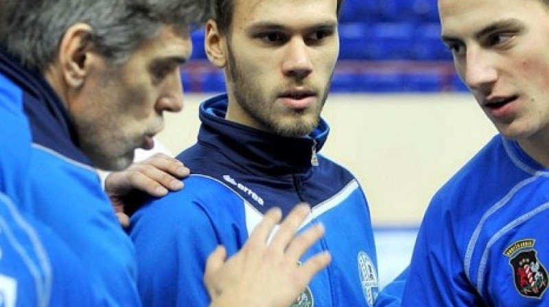 Raimonds Vilde un "Lāse-R / Rīga" volejbolisti
Foto: dinamoyantar.ru
