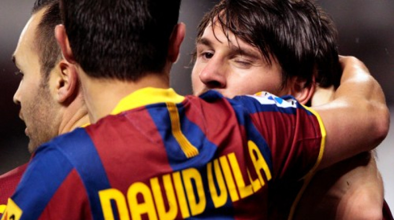 "Barcelona" sestdien Lakorunjā izcīnīja jau 12. uzvaru pēc kārtas "La Liga" ietvaros
Foto: AP/ Scanpix