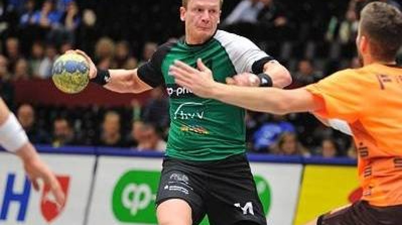 Aivis Jurdžs spēlē pret "Bergischer HC" guva 5 vārtus, taču tas diemžēl nepalīdzēja viņa komandai uzvarēt.