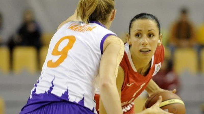 Gunta Baško un Kristīne Kārkliņa
Foto: Romāns Kokšarovs, Sporta Avīze, f64